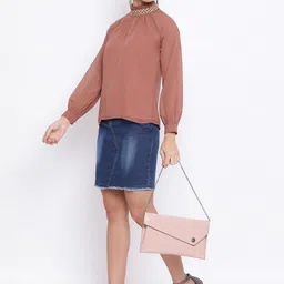 ALL WAYS YOU High Neck Sequined Detail Regular Top image 5