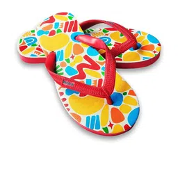 NoStrain Men Printed Rubber Room Slippers image 2