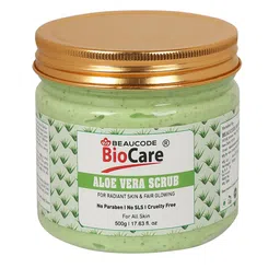 BEAUCODE BIOCARE Aloe Vera Face Scrub for Radiant & Glowing Skin - 500 g-picture-36