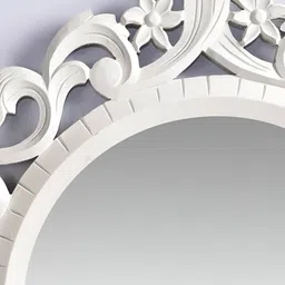 VAS collection home White Round Shape Wall Decor Mirror-picture-23