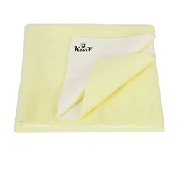 Keviv Kids Yellow Cotton Mattress Protector-picture-20