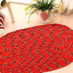 Supreme Home Collective Assorted 5 Pieces Textured Cotton Anti Skid Doormats image 3