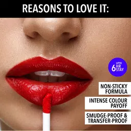 Blue Heaven Hyperstay Weightless Liquid Matte Smudge-Proof Lipcolor 6ml-Imperial Purple 22 image 2