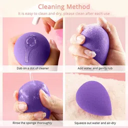 CHRONEX Set Of 4 Professional Makeup Blender Sponge image 5
