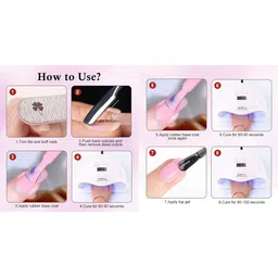 VENALISA UV Gel Polish Soak Off Rubber Base Coat Color 7.5ml image 4