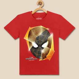 Kids Ville Boys Spider-Man No Way Home Printed Cotton T-Shirt-picture-21