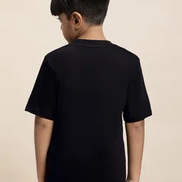 Kids Ville Boys Minecraft Printed Pure Cotton Tshirt image 2