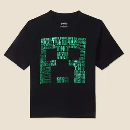 Kids Ville Boys Minecraft Printed Pure Cotton Tshirt image 4