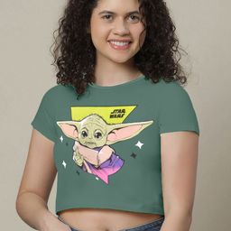 Kids Ville Girls The Mandalorian-Printed Comfortable Pure-Cotton T-Shirt-picture-43