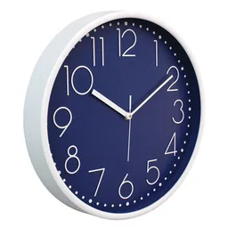 RANDOM Blue Printed Contemporary Wall Clock image 3