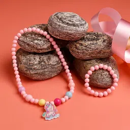 Jewelz Unicorn Necklace & Bracelet Set-picture-54