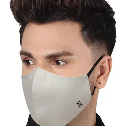 MASQ Pack Of 6 Adults 4-Ply Reusable Anti-Pollution Pure Cotton Cloth Masks image 4