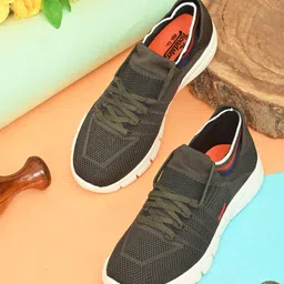 Roadster Men Woven Design Sneakers-picture-33