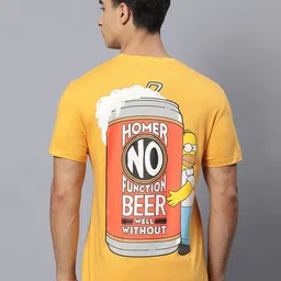 Free Authority The Simpsons Printed Pure Cotton T-shirts-picture-53