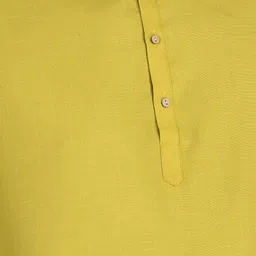 DEYANN Men Green Thread Work Kurta image 2