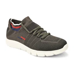 Roadster Men Woven Design Sneakers image 5