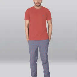 LUX NITRO Pack Of 2 Anti Odour Round Neck Cotton Lounge T-shirts image 5