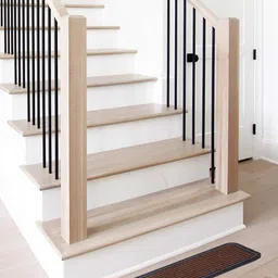 Black gold Pack of 2 Brown High Water Absorbent Anti Slip Doormat-image-92