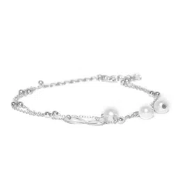 OOMPH  Pearls Beaded Layered Charm Bohemian Fashion Anklet image 2