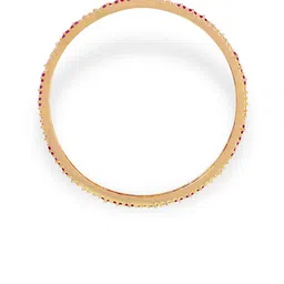 Ratnavali Jewels Set Of 2 Gold-Plated Bangles image 4