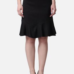 Popwings Women Flared Knee Length Skirt-picture-38