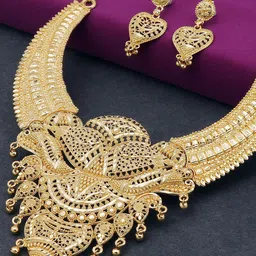 Sukkhi Gold-Plated Ethnic Motif Designed Jewellery Set image 1