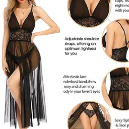 Xivir Self Design Shoulder Straps Baby Doll image 2