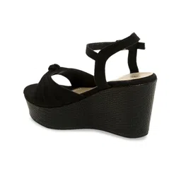 pelle albero Black Velvet Block with Buckles image 4