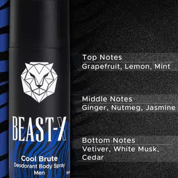 Pure Sense Men Set of 3 Beast X Deodorant Body Spray - 100 g Each image 2