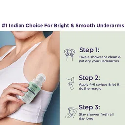 Sanfe Glycoclear Underarm Lightening Roll On 50ml - Cool Water image 4