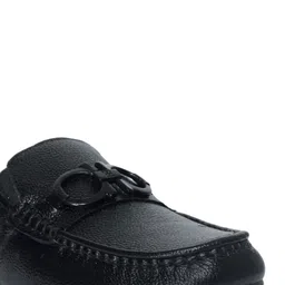 LA BOTTE Men Black Textured Leather Mules image 5