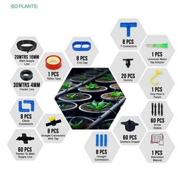 Cinagro Drip Irrigation Kit -60 Plants-picture-10