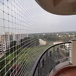 Kuber Industries White UV Stabilised Anti Bird Net-picture-41