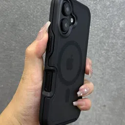 Luxury Kase LK173 Matte Translucent Armor Shockproof Mag-Safe iPhone 16 Back Case-picture-31