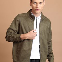 HIGHLANDER Mock Collar Bomber Jacket-picture-45