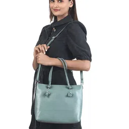 Toteteca PU Oversized Structured Handheld Bag image 2