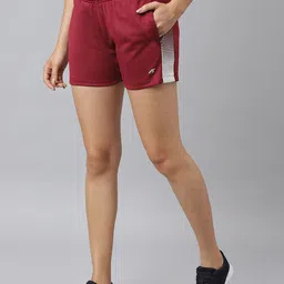 Alcis Women Anti-Static Soft-Touch Slim-Fit Training Shorts image 2