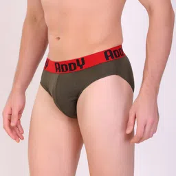 T.T. Men Pack Of 3 Addy Pure Cotton Basic Briefs image 4