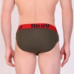 T.T. Men Pack Of 3 Addy Pure Cotton Basic Briefs image 5