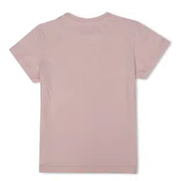 Gini and Jony Girls Typography Printed Cotton Top image 3