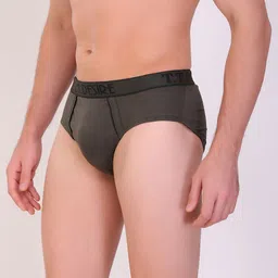 T.T. Men Pack Of 5 Mid-Rise 100% Combed Cotton Desire Basic Briefs image 3