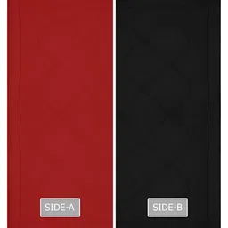 GYT Black & Red Microfiber Mild Winter Single Bed Comforter image 4