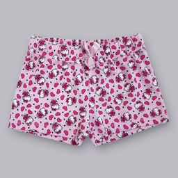 Kids Ville Girls Hello Kitty Printed Pure Cotton Shorts-picture-44