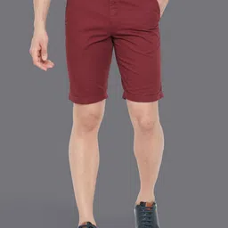 Allen Solly Men Slim Fit Pure Cotton Shorts-picture-12