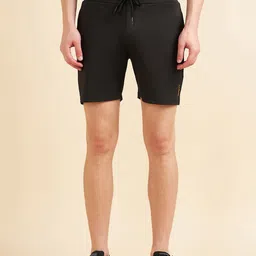 Sweet Dreams Men Black Mid-Rise Regular Shorts-image-77