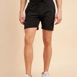 Sweet Dreams Men Black Mid-Rise Regular Shorts-image-76