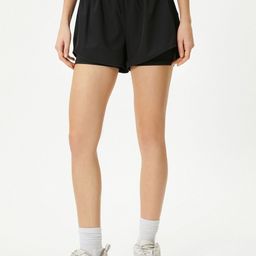 Koton Women Mid-Rise Sports Shorts-picture-38