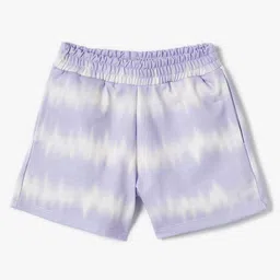 Koton Girls Striped Mid-Rise Shorts-picture-28