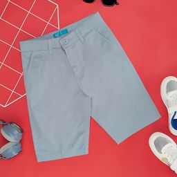 YU by Pantaloons Boys Regular Fit Cotton Chino Shorts-picture-30