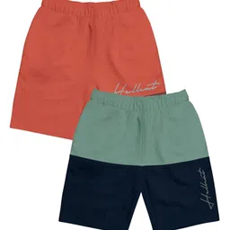 HELLCAT Girls Pack Of 2 Printed Cotton Shorts-picture-17